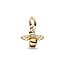 Pandora PANDORA Bee 14k gold-plated dangle with black and sulphur yellow crystal, clear cubic zirconia and black enamel 762672C01