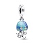 Pandora PANDORA 792704C01 Jellyfish sterling silver dangle with zirconia and colour changing enamel