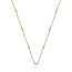Monzario Monzario 14krt Bicolor collier 1188C-BIC