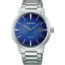 Seiko SEIKO Presage Cocktail Time, automaat, rond, staal/staal, wijzerplaat blauw, datum, 5ATM