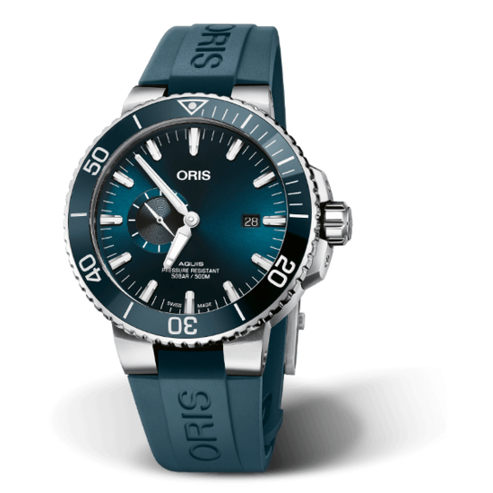 Oris Oris Aquis Small Second Date 01 743 7733 4155-07 4 24 69EB | 45.5 mm