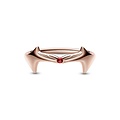 Pandora PANDORA Marvel Ring Scarlett Witch 182756C01, 14k rose gold-plated with salsa red crystal