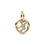 Pandora PANDORA Virgo zodiac 14 gold-plated dangle with zirconia 762715C01