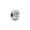 Pandora PANDORA Studded pattern sterling silver clip 792746C00