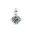 Pandora PANDORA Marvel Doctor Strange Agamotto eye sterling silver dangle with royal green crystal 792757C01