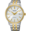 Seiko Seiko Automaat SRPH92K1 staal/staal bicolor, zilverkl. wijzerplaat, datum, 10ATM.