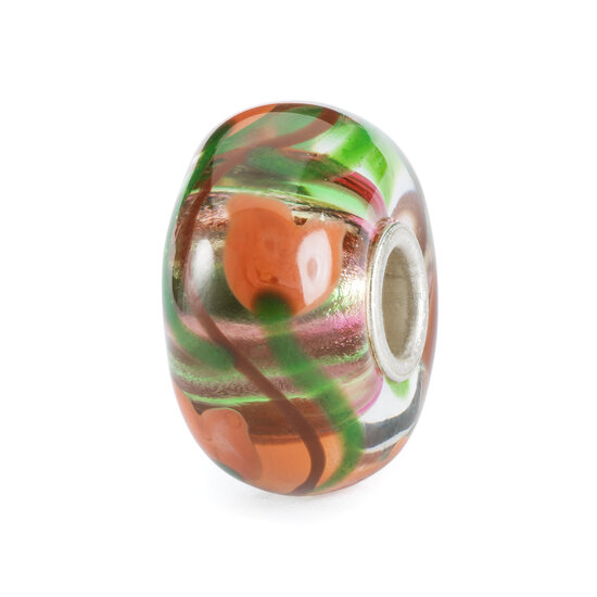 Trollbeads TROLLBEADS TGLBE-20386 glasbedel: Liefde in bloei