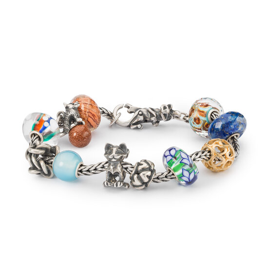 Trollbeads TROLLBEADS TAGBE-10271 Zilveren bedel: Leeuwenhartje (Retired)