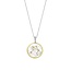 Ti Sento Milano TI SENTO MILANO 6826LI Zodiac cliphanger Weegschaal, zilver verguld met parelmoer en zirconia's (incl collier)