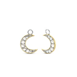 TI SENTO MILANO 9269MW Zilver gerhodineerde creoolbedels