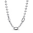 Pandora PANDORA ME 392799C00 Sterling silver necklace, bead and Link