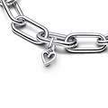 Pandora PANDORA ME 793048C00 Heart sterling silver mini dangle