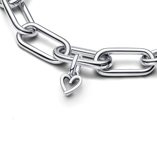 Pandora PANDORA ME 793048C00 Heart sterling silver mini dangle
