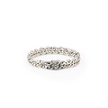 Buddha to Buddha BUDDHA TO BUDDHA J208 Nathalie XS Texture Bracelet Silver
