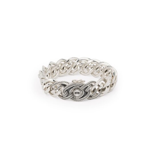 Buddha to Buddha BUDDHA TO BUDDHA 208 Nathalie Small Texture Bracelet Silver