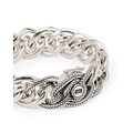 Buddha to Buddha BUDDHA TO BUDDHA 208 Nathalie Small Texture Bracelet Silver