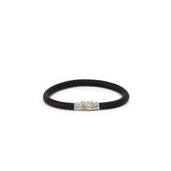 BUDDHA TO BUDDHA 149BL Ellen Leather Bracelet Black