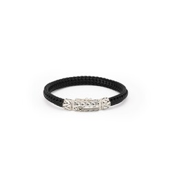 BUDDHA TO BUDDHA 863BL Nurul/Ellen Bracelet Leather Black