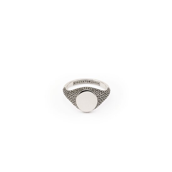 Buddha to Buddha BUDDHA TO BUDDHA 049 Ellen Signet Ring Silver