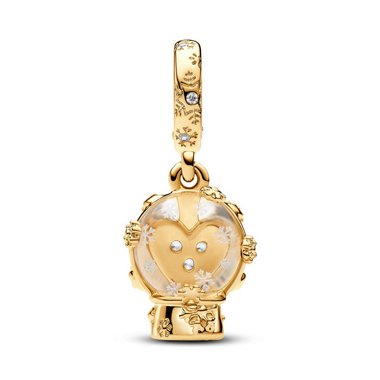 Pandora PANDORA 762825C01 Shine Snow Globe 14k gold-plated dangle