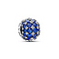 Pandora PANDORA 792630C02 Sterling silver charm with princess blue crystal and zirconia