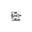 Pandora PANDORA 792827C01 Cut-out star sterling silver charm with zirconia