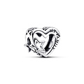 Pandora PANDORA 792829C00 Hearts sterling silver charm with stars