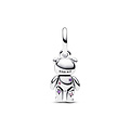 Pandora PANDORA 792986C01 Teddy bear sterling silver dangle with fancy fairy tale pink zirconia