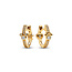 Pandora PANDORA 262959C01 Disney Mickey and Minnie 14k gold-plated hoop earrings
