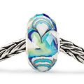 Trollbeads TROLLBEADS TGLBE-30130 glasbedel: Oesters van de Zee