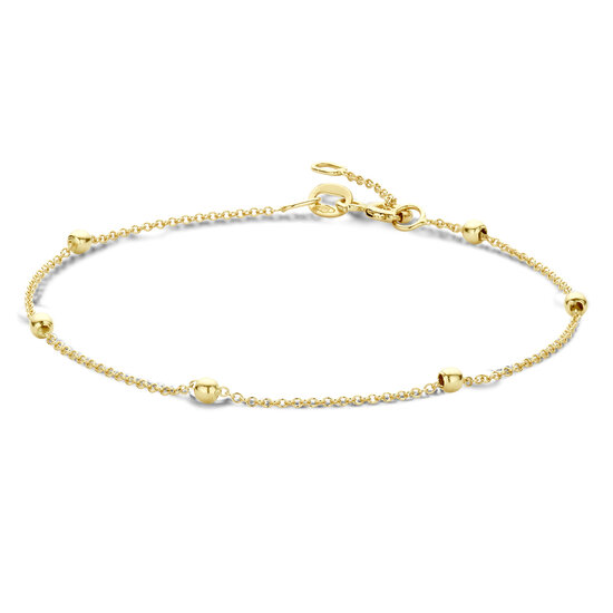 Blush BLUSH 14krt geelgouden bolletjesarmband, 19 cm, 2224YGO