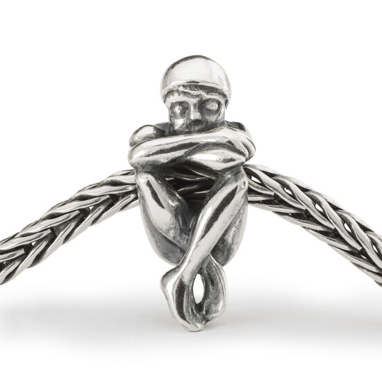 Trollbeads TROLLBEADS TAGBE-40133 Zilveren bedel: Kerstelf