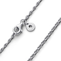 Pandora PANDORA 393052C00 Figure of 8 chain link sterling silver necklace, 50 cm