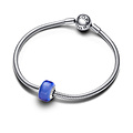 Pandora PANDORA 793105C00 Sterling silver charm with bluw Murano glass