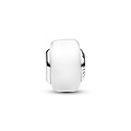 Pandora PANDORA 793118C00 Sterling silver charm with white Murano glass