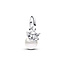 Pandora PANDORA 793108C01 Cupid angel sterling silver mini dangle with treated freshwater cultured pearl