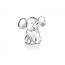 Zilverstad kinderbestek en spaarpotten Spaarpot zittende olifant 6035261, zilverkleur