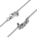 Pandora PANDORA 393076C01 Love sterling silver collier with LOVE and zirconia's