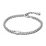 Pandora PANDORA 593173C01 Beaded sterling silver bracelet with white treated freshwater cultured pearl