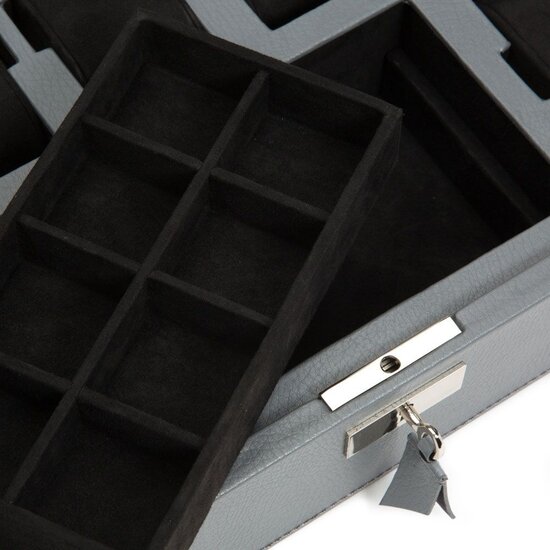 Wolf 1834 Wolf 1834 Howard 7-Delige Horlogedoos grijs 465265