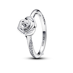 PANDORA 193215C01 Rose sterling silver ring with zirconia