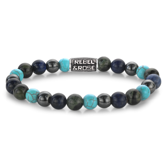 Rebel&Rose Rebel&Rose RR-80109-S Blue Nights Vintage - 8mm