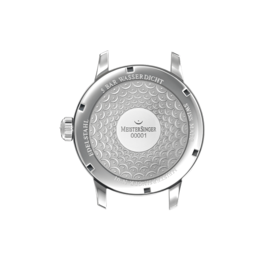 MeisterSinger MeisterSinger No1 AM3303 /43 mm Milanees Stalen band