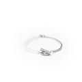 Buddha to Buddha BUDDHA TO BUDDHA 139 Barbara Mini Pearl Bracelet Silver