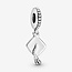 Pandora PANDORA 791892 Graduation cap silver dangle