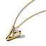 Pandora PANDORA 363272C00 Heart pendant 14k Gold-plated necklace , 70 cm