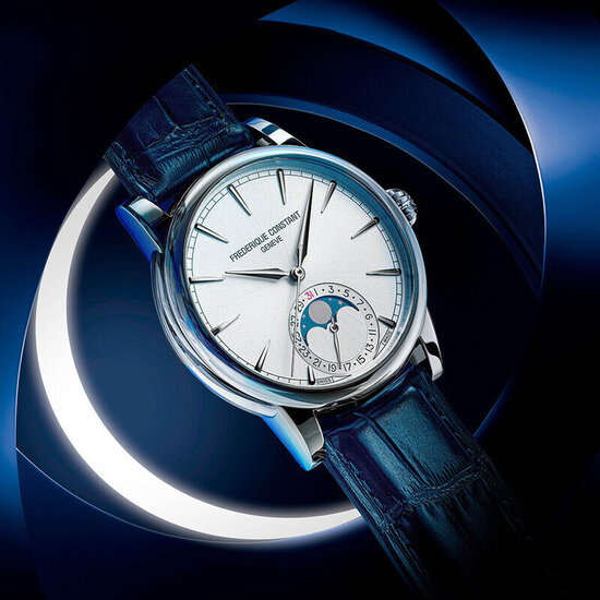 Frederique Constant Frederique Constant Classic Moonphase Manufacture Date FC-716S3H6 /  40mm
