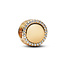 Pandora PANDORA SHINE 768747C01 Engravable 14k gold-plated charm with zirconia