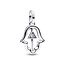 Pandora PANDORA 793411C01 Hamsa hand sterling silver dangle with zirconia