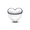 Pandora PANDORA 793440C00 Engravable large heart sterling silver charm
